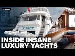 Inside the biggest and most expensive luxury yachts at the Seattle Boat Show