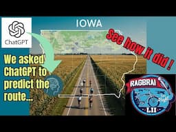 RAGBRAI 2025 Route - ChatGPT Predictions | Our RAGBRAI 52 Plan