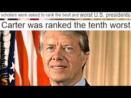 Jimmy Carter: Bad US President Amazing Human