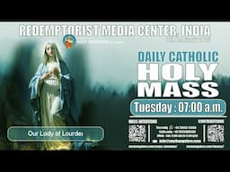 Catholic Holy Mass -  Our Lady of Lourdes  - 11th  February , 2025 | Tuesday