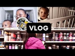 VLOG|Coke made me breakout,(skincare),Walmart runs,Sleep-training my baby,Spend a random day with us