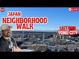 Japan LiveStream Walk - Yono City, Saitama