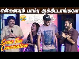 ஏற்கனவே அனகோண்டா-னு 😃 😄 Madha Gaja Raja Movie Team Funny Interaction | Madha Gaja Raja Success Meet