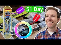 $1 DAY Bin Store Selling Walmart & Amazon Returns – Was It Good?