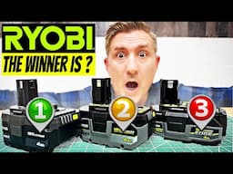 Ryobi 18v One+ Battery Review - WHAT SHOULD YOU BUY?