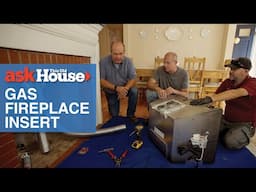 How to Convert a Wood Fireplace to Gas | Ask This Old House