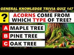 Ultimate General Knowledge Trivia Quiz Round 147 - Quiz Game