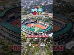 The Death of the NFL Pro Bowl