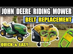 John Deere Mower Belt Replacement