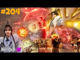 One Hundred Thousand Years of Qi Refining Episode 204 Explained in Hindi/Urdu || Anime Define