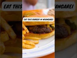 Whāngarei's MUST EAT burger #nzfood #youtubeshorts #nzeats #whangarei #burger