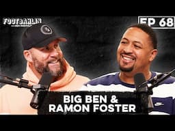 Big Ben & Ramon Foster recap Steelers season, Best NFL rivalries, Tell career stories & more! Ep. 68