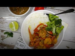 Easy Coconut Curry Seafood Recipe | Featuring Rottay Stainless Steel Mixing Bowls | Episode 342