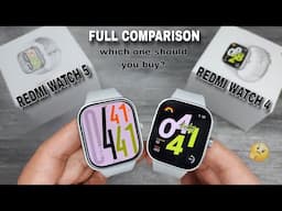 REDMI WATCH 5 VS REDMI WATCH 4 - THE ULTAMATE COMPARISON ( watch before you buy )