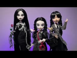 Morticia is Mother 👑 🖤 | Monster High Wednesday + Morticia Skullector Doll Review & Unboxing