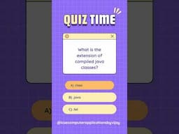 ICSE JAVA QUIZ 1 #java #quiztime #quiz #javaquizzes #javalanguage #quizquestionjava #java