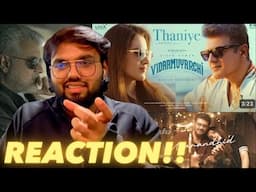 Thaniye (from 'Vidaamuyarchi'), Soothing Melody.. ( REACTION!! )