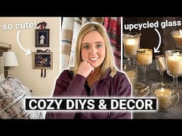 Making my apartment cozy for winter ❄️ *Easy* DIY home decor ideas