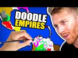 Can An AMERICAN Draw Better Borders Than Europeans?! (Doodle Empires)