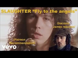 Slaughter Fly To The Angels reaction Punk Rock Head italian musician Singer&BassPlayer Giacomo James