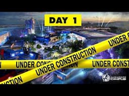 IT'S ON at Avengers E Ticket construction site | Disneyland Construction 01/20/2025