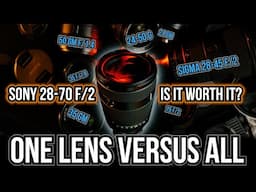 COMPARISON REVIEW: SONY 28-70 F/2 GM vs Sigma 28-45 F/1.8 vs Sony GM 24 35 50 vs 24-50g