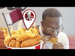 BLACK GUY TRIES QATAR KFC