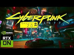 Cyberpunk 2077 Update 2.0 (NVIDIA DLSS 3.5 Ray Reconstruction) Gameplay