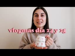 VLOGMAS 24 Y 25: Nochebuena y Navidad en la sierra, pintando tazas y juegos de mesa