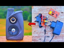 Diy Mini Stereo Bluetooth Speaker | with old mobile phone charger