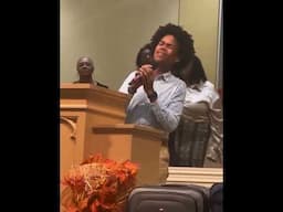 Young Man Sings To The Glory of God "He Is My All and All"