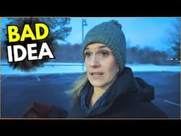 WE DROVE STRAIGHT INTO A SNOWSTORM  & Here Is What Happened!