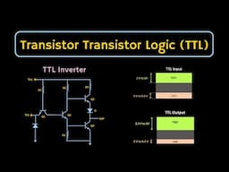 TTL Logic Explained | TTL Inverter Circuit | Noise Margin and Fanout of TTL Circuits