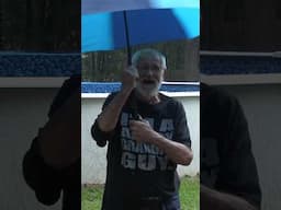 GRANDPA IS SINGING IN THE RAIN