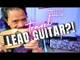 The Lead Guitar Travel Guitar! Limparch Design HoneyBee Unboxing