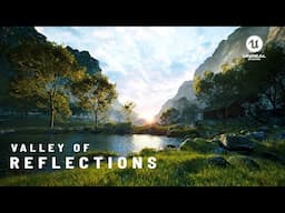 Unreal Engine 5.4.4 render II "VALLEY OF REFLECTIONS" II #render #unrealengine5 #megascans