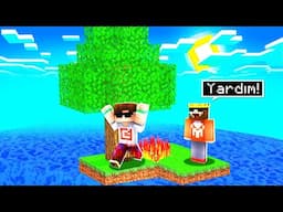 OYUNU BİTİRDİK  Minecraft ISSIZ ADA Son