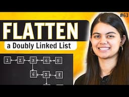 Flatten a Doubly Linked List | Leetcode 430 | DSA Series by @shradhaKD