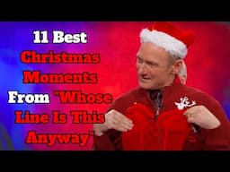 11 Best Christmas Moments From "Whose Line Is This Anyway"