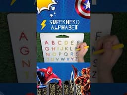 Superhero ABC Song - Learn to write ABC´s with MAGNATAB