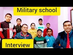 Rms school live military school interview | Up Sainik lucknow interview questions