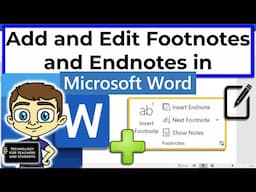 How to Add and Edit Footnotes and Endnotes in Microsoft Word