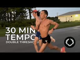 30 MINUTE TEMPO RUN GOES TOO FAST!! - MARATHON TRAINING MIAMI EP4