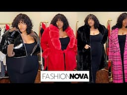 Fashion Nova Curve Winter Coats Try On Haul | Victoria Lashay