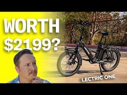 Lectric Ebikes ONE Review | ALMOST everything we could have asked for...