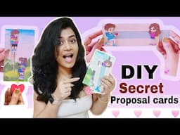 2 CUTE Gift ideas For Valentines Day | DIY Crafts & Proposals Cards 💕👩‍❤️‍👨