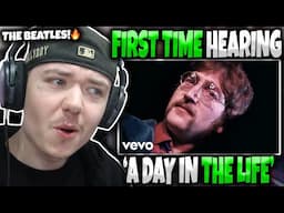 HIP HOP FAN'S FIRST TIME HEARING 'The Beatles - A Day In The Life' | GENUINE REACTION