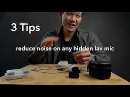 How to hide the Rode Lav II securely without noise