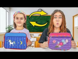 Ruby and Bonnie School Lunchbox Switch Up Challenge 2