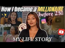 My Life Story till 25✨ How I became a Millionaire & came in FORBES INDIA? 🇮🇳 Sarah Sarosh